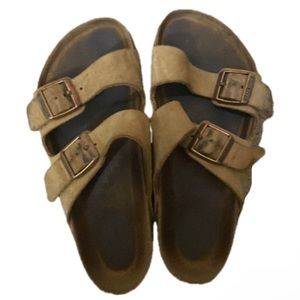 Worn Birkenstocks